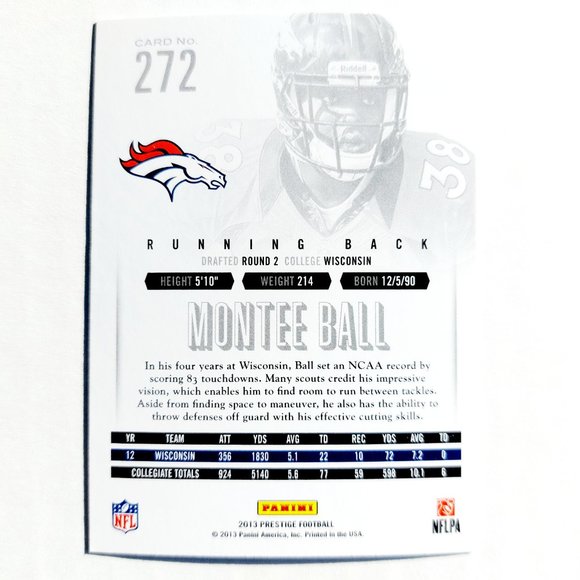 Denver Broncos (Montee Ball) - FTBL [10_MB1] - Picture 3 of 3